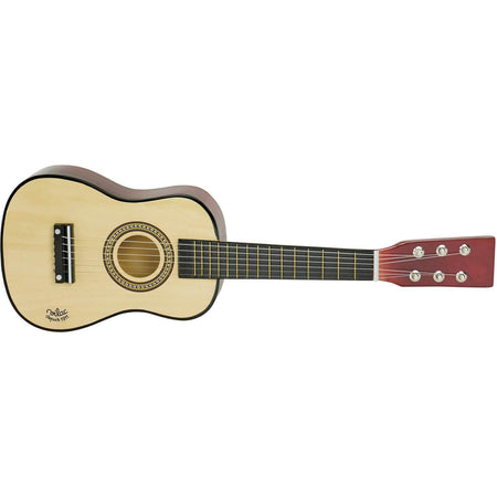 guitare enfant en bois rouge (Copie)