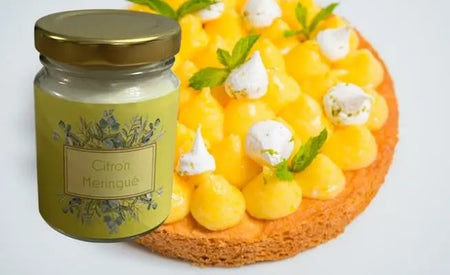 Bougie Citron meringué 70g