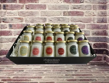 Pack Bougie 70g, bougies parfumées naturelles