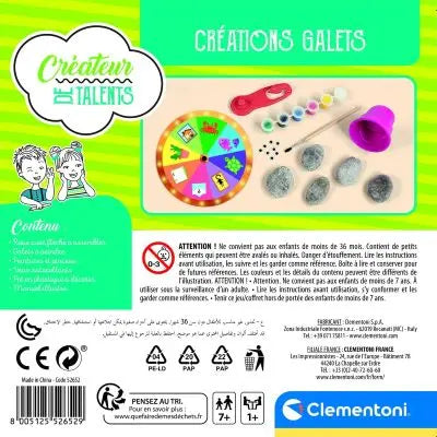 Roc'Art, jeu de peinture cailloux