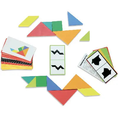 Image des pièces du Tangram Battle