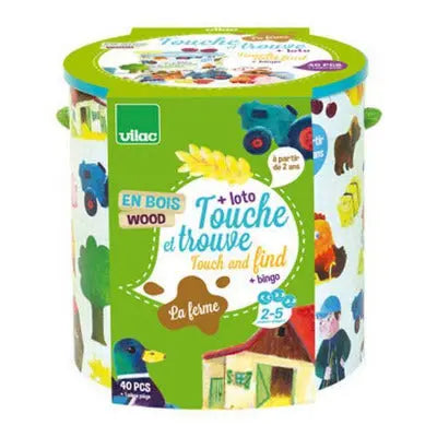 photo de la boîte du jeu Touche et trouve la ferme
