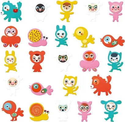 Coffret Gommettes Animaux Djeco pour enfants