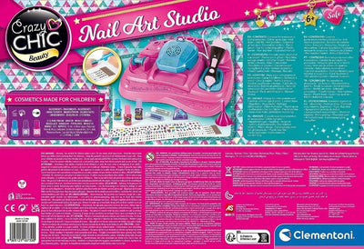 Coffret Nail Art Studio, jouet pour filles
