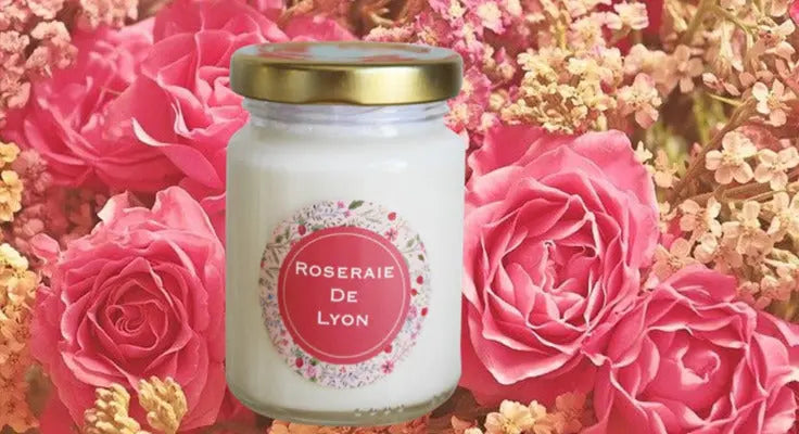 Bougie rose parfum pastèque - 150g de cire – Laka Bougies