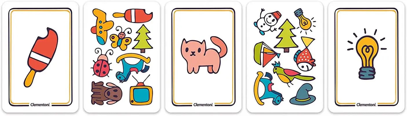 photo de différentes cartes du jeu Cherche et Trouve