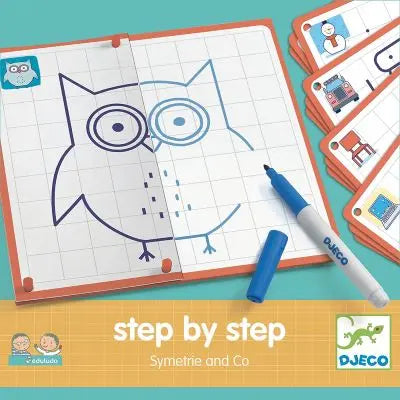 Coffret de jeu Step by step Symetrie and Co - Djeco