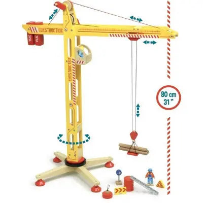 Grande Grue photo avec la taille réelle