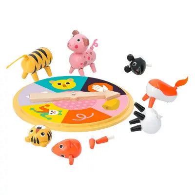 Jeu de puzzle pour enfants de qualité supérieure fabriqué avec des matériaux écologiques