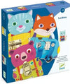 Jeu de manipulation Locktou, jouet en bois pour enfants Djeco