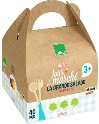 La grande salade Jour de marché, kit de salades pour enfants
