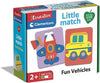 Little Match - Véhicules, mini puzzles educatifs