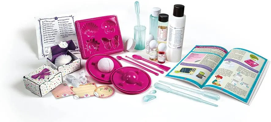 Les différents accessoires inclus dans le coffret