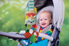 Peluche Clip & Go Raton-Laveur, jouet pour bébé transportable