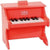 crazy orange wooden piano 18 keys with partitions