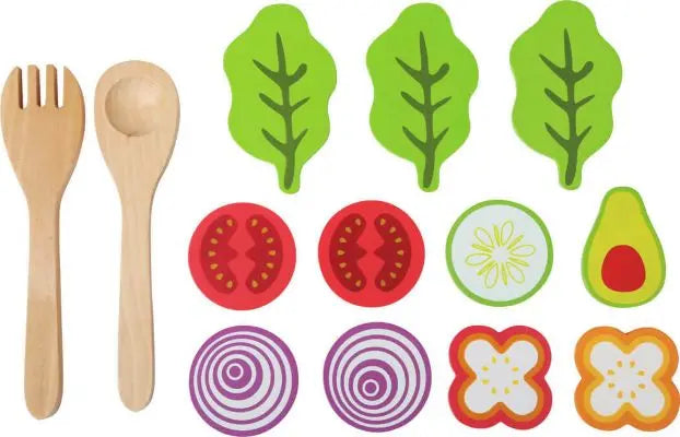 Ensemble de couverts en bois